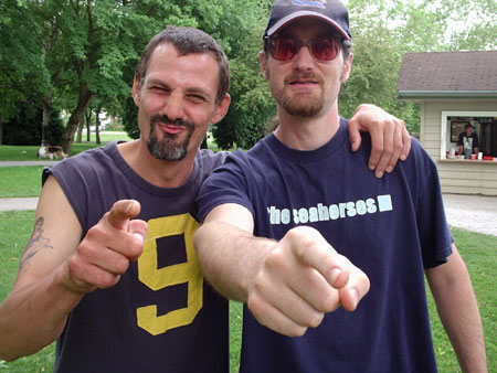 photo of dan larocque and dave dawson